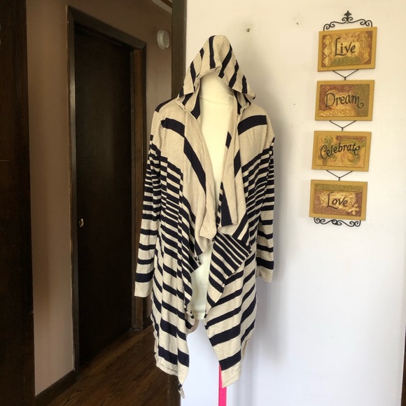 Stripe Cardigan w good - Picture 9 of 11